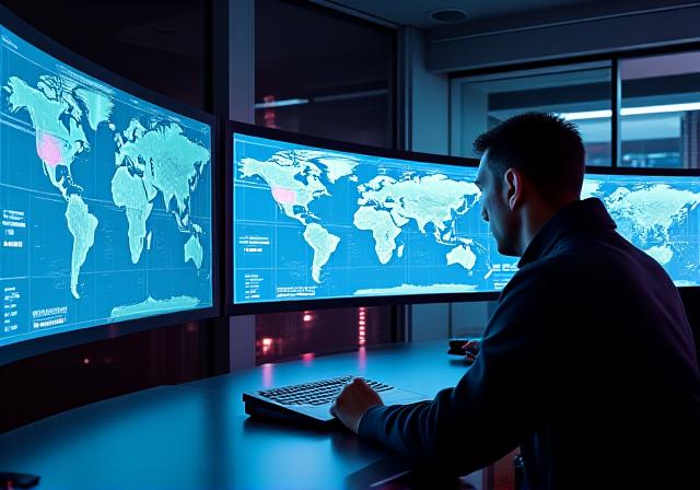 Digital monitoring of global supply chain logistics